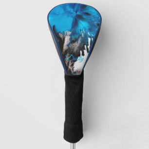 Funda Para Palo De Golf Personalización de salpicadura de pintura abstract