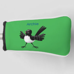 Funda Para Palo De Golf Personalizado australiano Willie Wagtail personali