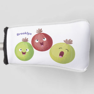 Funda Para Palo De Golf Personalizado cantante de trío de gooseberry