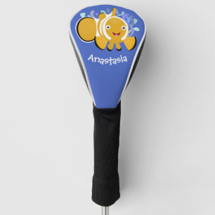 Funda Para Palo De Golf Personalizado de anenoma de payaso alegre