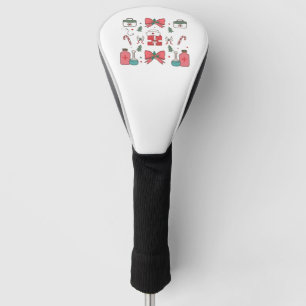 Funda Para Palo De Golf Personalizado de enfermería y de Navidad de Coque