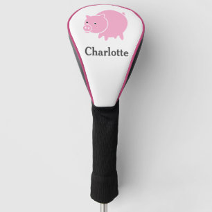 Funda Para Palo De Golf Personalizado de ganadería de ganadería de lechón
