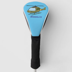 Funda Para Palo De Golf Personalizado de helicópteros de camoflage del ejé