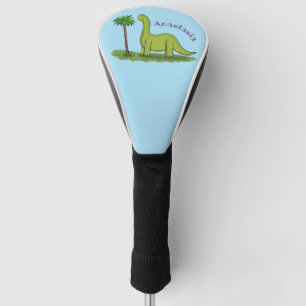 Funda Para Palo De Golf Personalizado de los dinosaurios de brontosauro ve