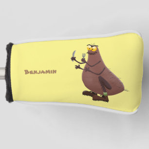 Funda Para Palo De Golf Personalizado de pulgas fea hambrienta