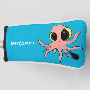 Funda Para Palo De Golf Personalizado de pulpo para bebés, dulce y descara