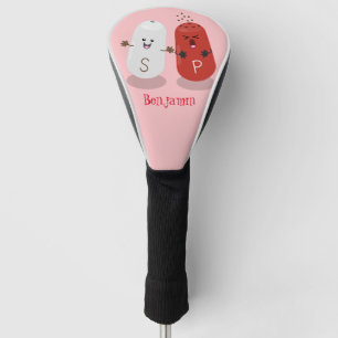 Funda Para Palo De Golf Personalizado de salinas y batidores de pimienta d