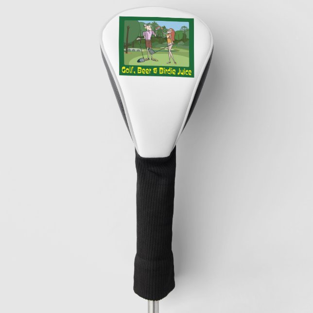 Funda Para Palo De Golf Personalizado de Silly Golf (Anverso)