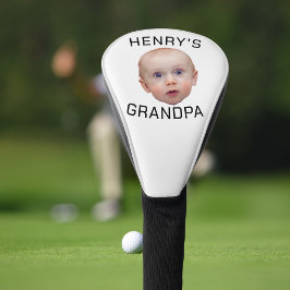 Funda Para Palo De Golf Personalizado divertida cara del bebé