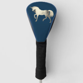 Funda Para Palo De Golf Personalizado el Relieve metalizado plateado de Mo