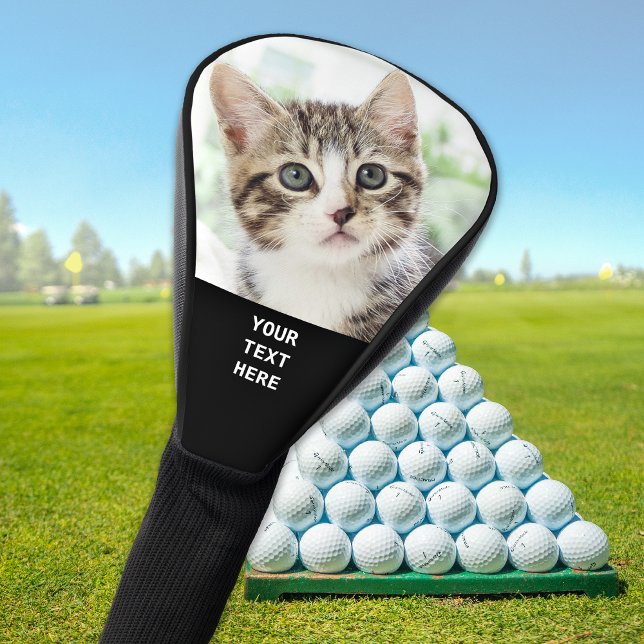 Funda Para Palo De Golf Personalizado Foto Texto personalizado Crear el pr (Subido por el creador)