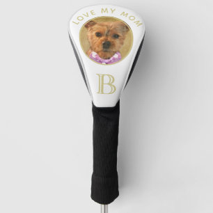 Funda Para Palo De Golf Personalizado fotográfico Mascota familiar Monogr