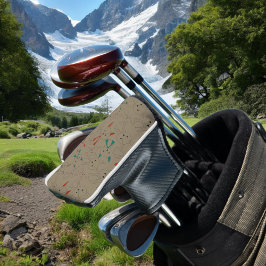 Funda Para Palo De Golf Personalizado Fox de modo oscuro