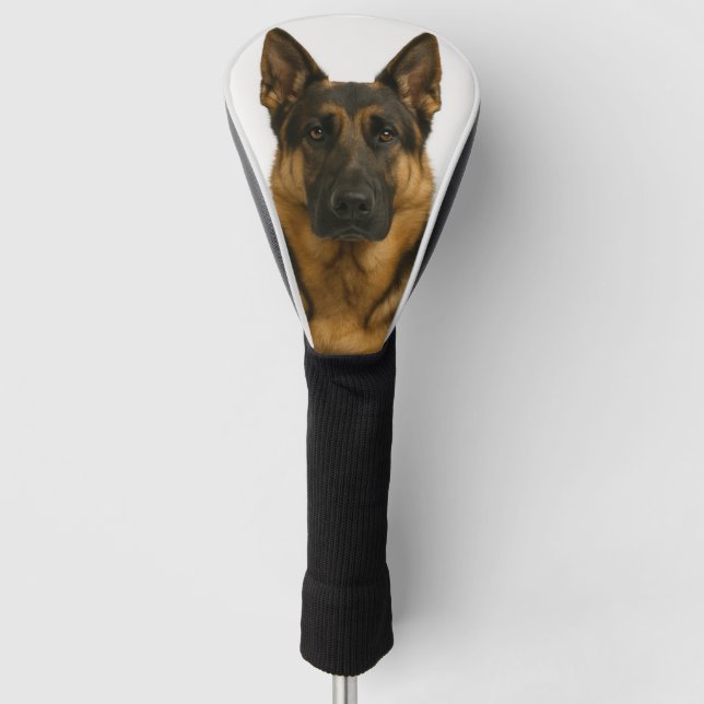 Funda Para Palo De Golf Personalizado German Shepherd Dog Photo (Anverso)