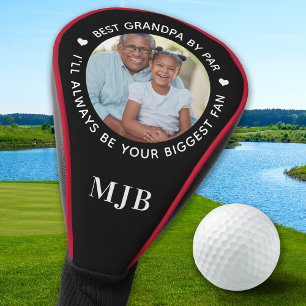 Funda Para Palo De Golf Personalizado GRANDPA Foto personalizada y monogra