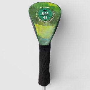 Funda Para Palo De Golf PERSONALIZADO grosero del golfista COOLEST DAD