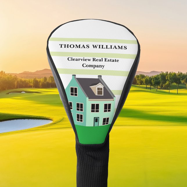 Funda Para Palo De Golf Personalizado inmobiliario  de la Casa Verde Perso (Subido por el creador)