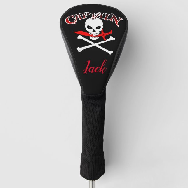 Funda Para Palo De Golf Personalizado Jolly Roger (Cutlass) (Anverso)