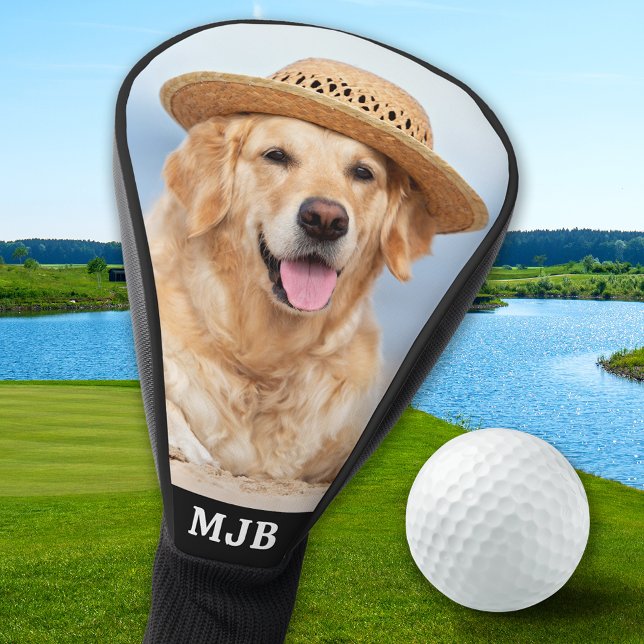 Funda Para Palo De Golf Personalizado Mascota Foto de perro Moderna person (Subido por el creador)