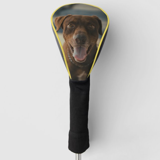 Funda Para Palo De Golf Personalizado Mascota Foto de perro personalizada (Anverso)