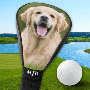 Funda Para Palo De Golf Personalizado Mascota Perro Foto Golden Recuperado