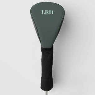Funda Para Palo De Golf Personalizado moderno Monograma inicial