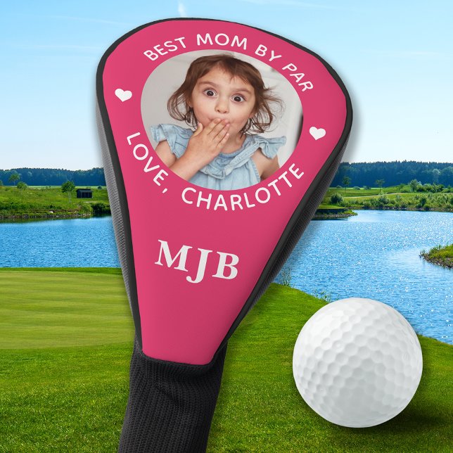 Funda Para Palo De Golf PERSONALIZADO MOM Foto personalizada Monograma ros (Subido por el creador)