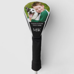 Funda Para Palo De Golf Personalizado Monogrammed Iniciales Foto Personali