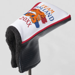 Funda Para Palo De Golf Personalizado Naranja de bandera holandés Equipo d