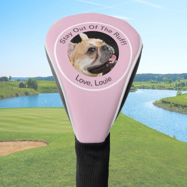 Funda Para Palo De Golf Personalizado simple foto de perro regalo de golfi (Subido por el creador)
