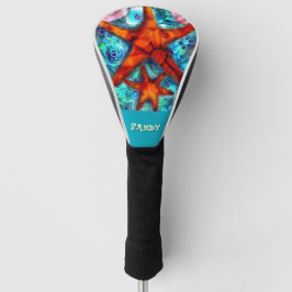 Funda Para Palo De Golf Personalizado Starfish Seasheles Beach