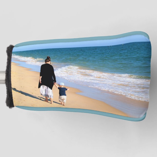 Funda Para Palo De Golf Personalizado Tu Cabeza De Fotos De Golf Cubre Tu  (Anverso)