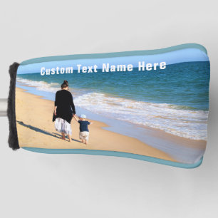 Funda Para Palo De Golf Personalizado Tu tapa de cabeza de foto golf con t