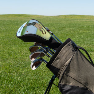 Funda Para Palo De Golf Personalizado Vintage look Golfer Golf swing