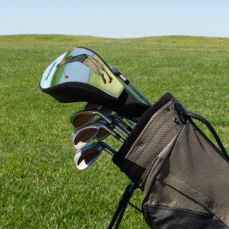 Funda Para Palo De Golf Personalizado Vintage look Golfer Golf swing