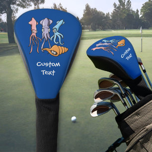 Funda Para Palo De Golf Personalizados de calamar