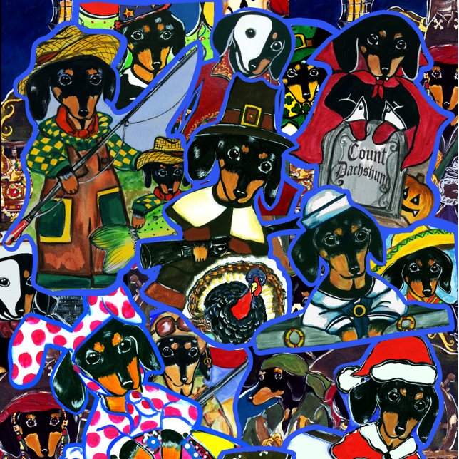 Funda Para Palo De Golf Personalizados de Dachshund (Subido por el creador)