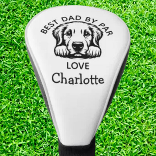 Funda Para Palo De Golf Personalizar de cachorros de Peeking Labrador (Labrador  Puppy Customize Golf Head Cover ntroducing the ultimate accessory for dog-loving go)