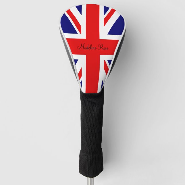 Funda Para Palo De Golf Personalizar la bandera británica (Anverso)