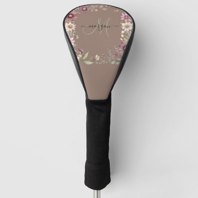 Funda Para Palo De Golf Personalized Monogram (Anverso)