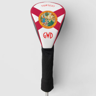 Funda Para Palo De Golf Personalizó su bandera del estado de la Florida