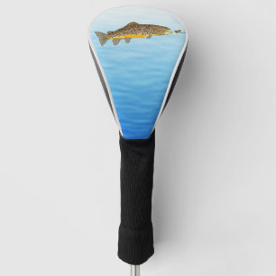 Funda Para Palo De Golf Pesca de trucha marrón