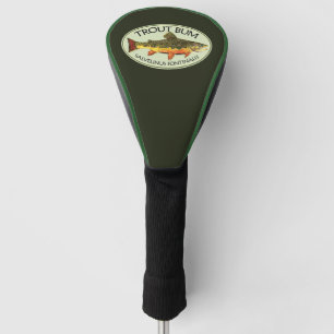 Funda Para Palo De Golf Pesca humorística de mosca en la trucha rota