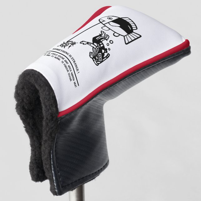 Funda Para Palo De Golf Pescado atrapa humanos (Anverso 3/4)