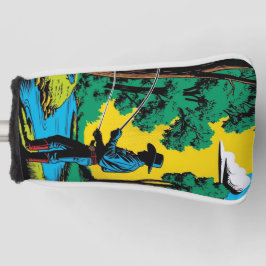 Funda Para Palo De Golf Pescador en Riverbank
