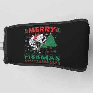 Funda Para Palo De Golf Pescadores de Feliz Pescado Navidades de Pescadore