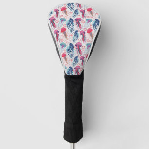 Funda Para Palo De Golf Pescados coloridos de gelatina