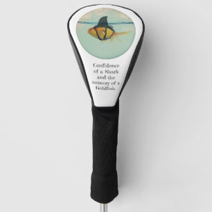 Funda Para Palo De Golf Pez dorado con aleta de tiburón