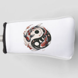 Funda Para Palo De Golf Pez Koi Japonés Yin Yáng