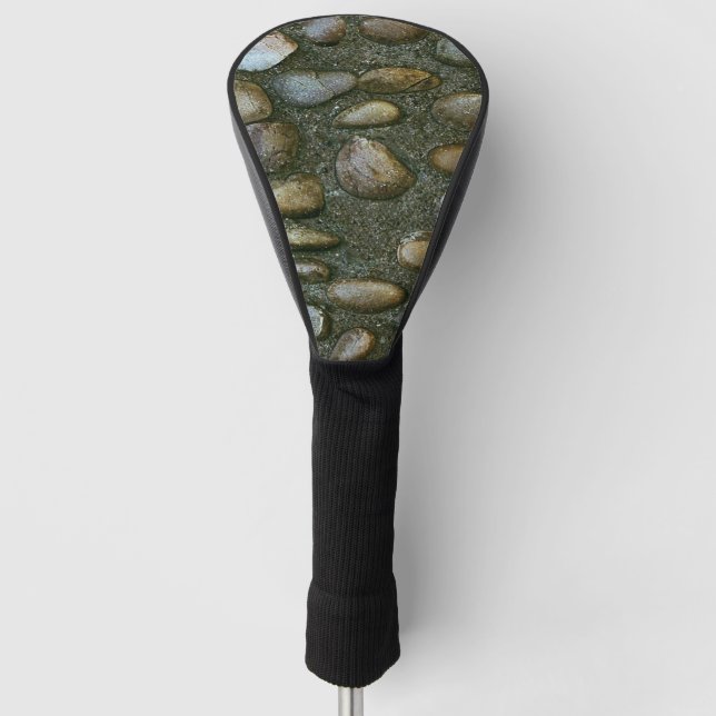 Funda Para Palo De Golf Piedra de Novedad Divertida (Anverso)